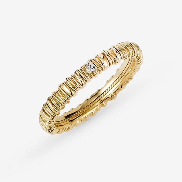 14k,18k 위브 밴드(랩 다이아몬드) for Women ,  반지