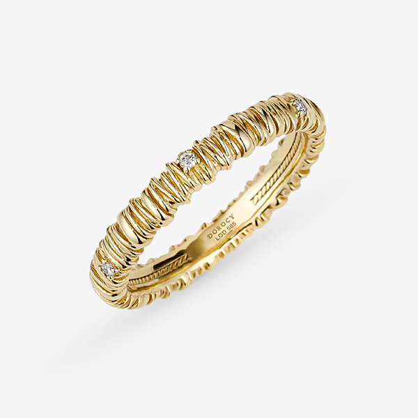 14k,18k 위브 도트 밴드(랩 다이아몬드) for Women ,  반지